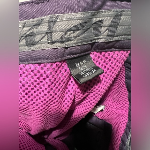 Oakley Purple New Karing Waterproof Winter Snow Ski Pants Size S - Picture 13 of 13